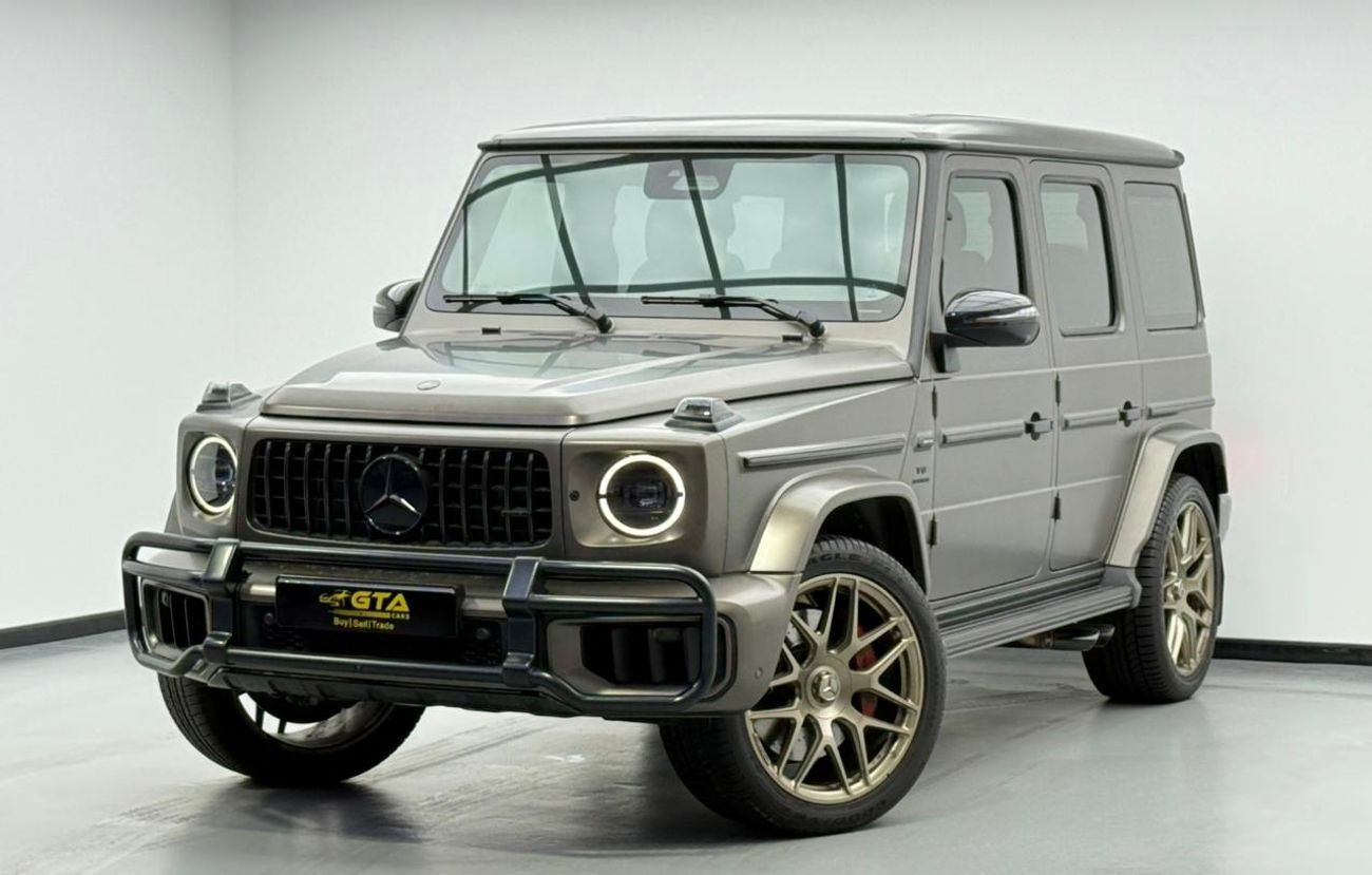 Mercedes-Benz G 63 AMG 4MATIC SUV 2025 Mercedes-AMG G 63 ,Agency Warranty + Service Contract Jan/2030 ,Full Service History