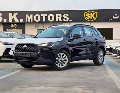 Toyota Corolla Cross HYBRID /1.8L PETROL A/T / FULL OPTION / SUNROOF, LEATHER/ 17" ALLOY WHEELS/CODE#XLE