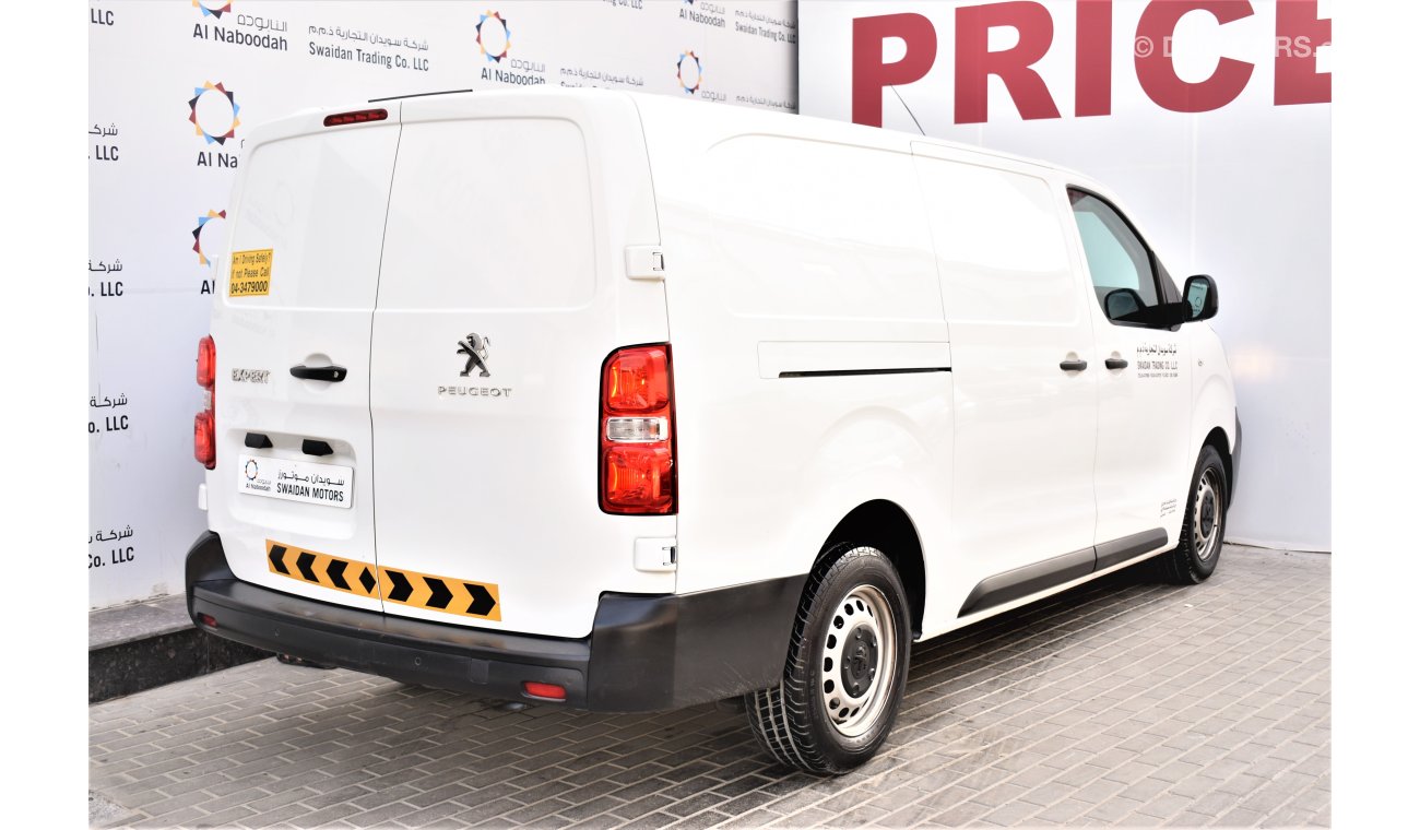 بيجو إكسبرت 2.0L DIESEL LONG BODY VAN AUTO 2020 GCC SPECS AGENCY WARRANTY UP TO 2024 OR 100000KM