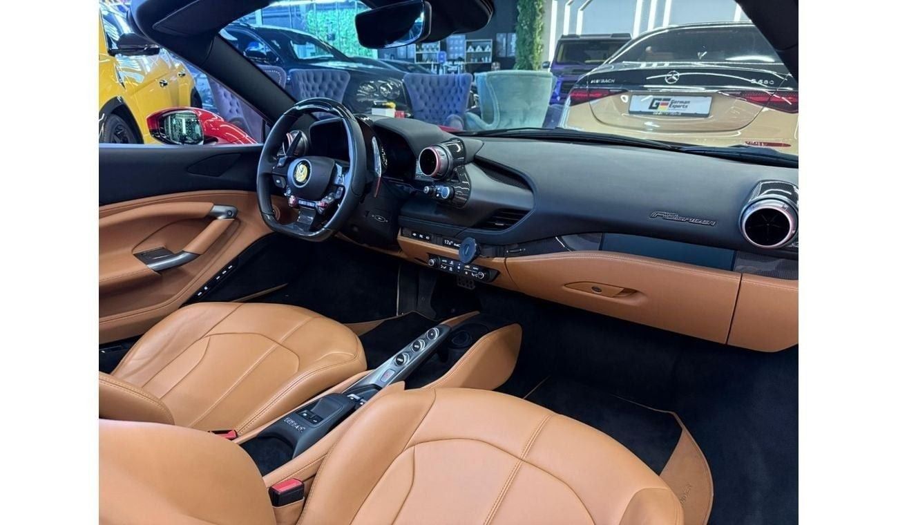 فيراري ف ٨ سبيدر 3.9T V8 2021 FERRARI F8 SPIDER NOVITEC /LOW MILEAGE /Mint Condition