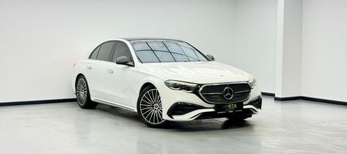 Mercedes Benz E300 PREMIUM PLUS 2024 Mercedes Benz E300 Premium+, 2029 MB Warranty + Service Pack, Full MB Service History, GCC