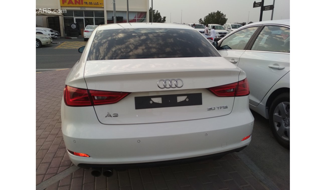 Audi A3 WHITE 2015 GCC NO PAIN NO ACCIDENT PERFECT