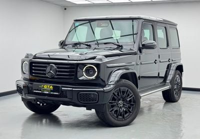 Mercedes Benz G500 STD 2025 Mercedes Benz G500 AMG, 2030 Mercedes Warranty, Mercedes Service History, GCC