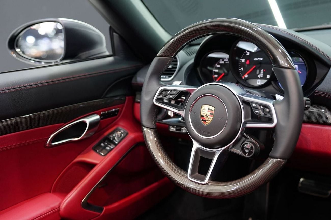 Porsche 718 Boxster GTS Carbon Interior Package, Sport Chrono, Al Nabooda Warranty!!