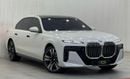 BMW 760Li 2023 BMW 760i M-Sport, 5 Years BMW Warranty, 2028 BMW Service Pack, Fully Loaded, GCC