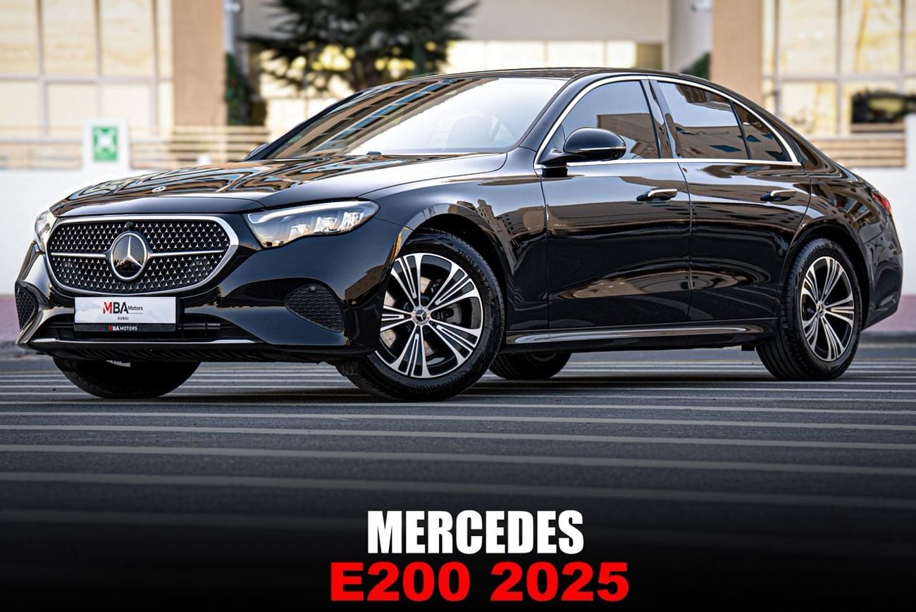 مرسيدس بنز E200 2.0L