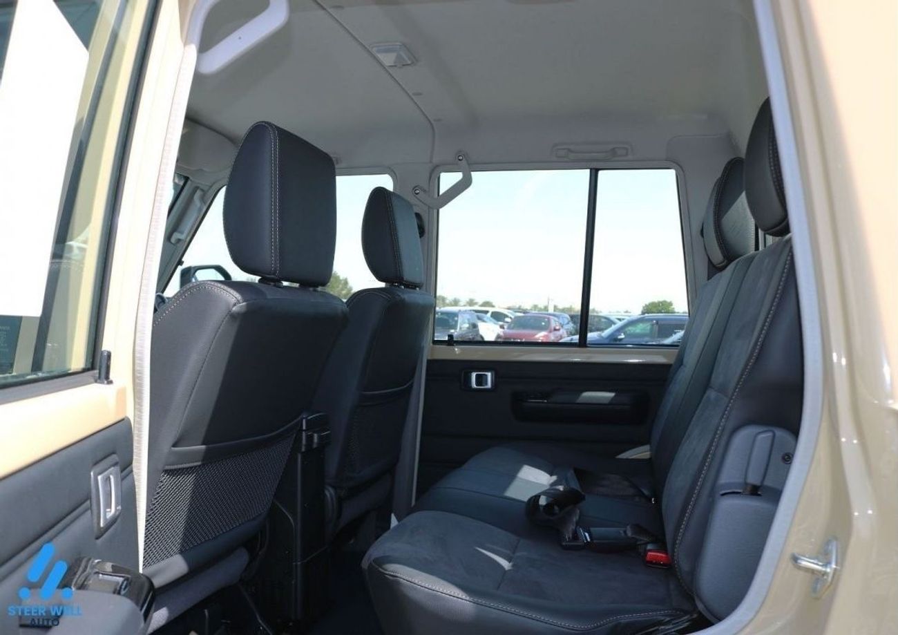 تويوتا لاند كروزر بيك آب 2024 79 Series 4.0L LX V6 Double Cab 4WD 4 Doors Petrol AT - Book Now!