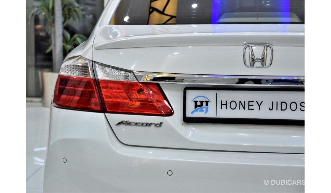 هوندا أكورد EXCELLENT DEAL for our Honda Accord Sport ( 2016 Model ) in White Color GCC Specs