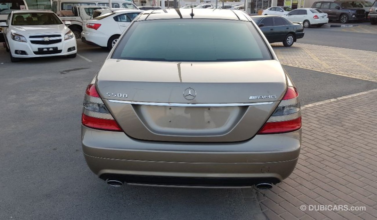 مرسيدس بنز S 500 2009 Full options Gcc specs kit AMG63  clean car