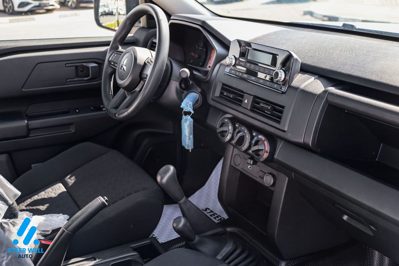 ميتسوبيشي L200 2026 Single Cabin GL | 2.4L Turbo DSL | 5-Speed MT | 4WD | Heavy-Duty Workhorse