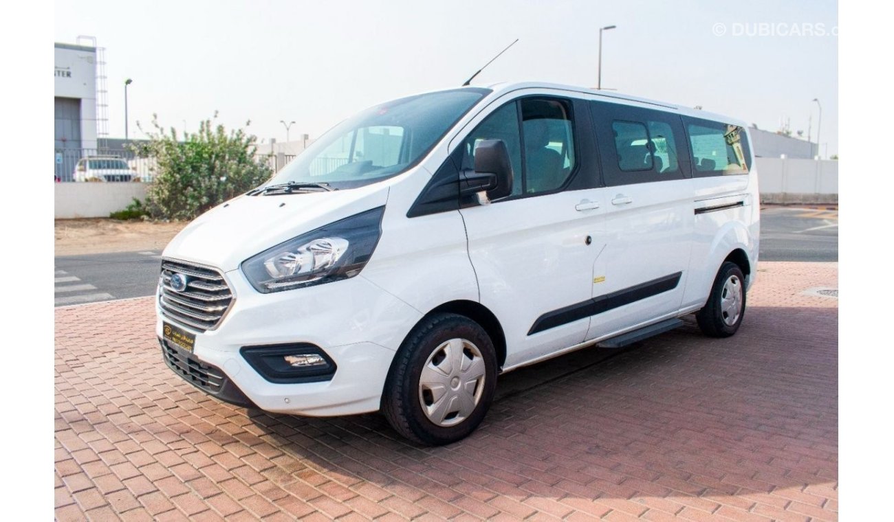 Ford Tourneo Custom 2019 | FORD TOURNEO | PASSENGER VAN 2.2L V4 DIESEL | 4-DOORS 9-SEATER | GCC | VERY WELL-MAINTAINED |