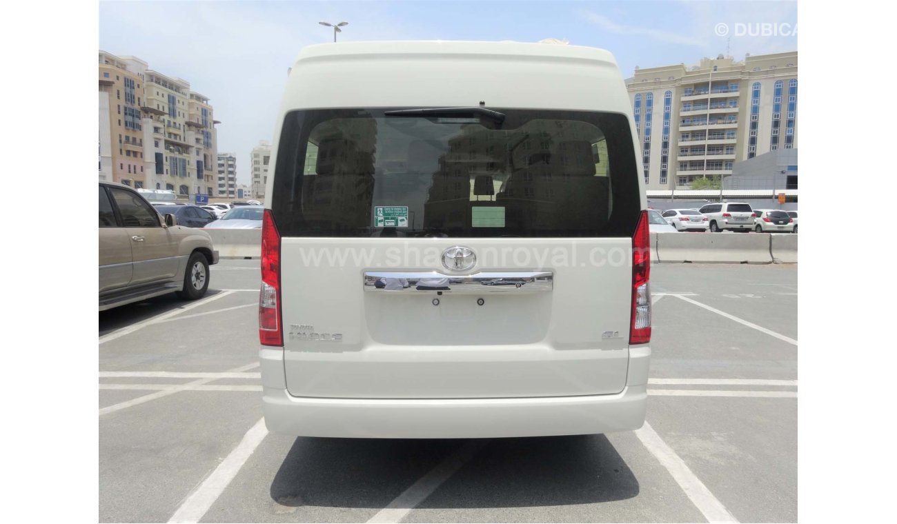 Toyota Hiace 2.8L DIESEL 13 SEATER HIGH ROOF 2019 ( New Arrival ) (Export only)