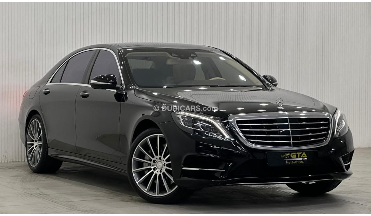 Mercedes-Benz S 500 High 2017 Mercedes Benz S500 5 Buttons, Warranty, Full Mercedes Service History, Full Options, GCC