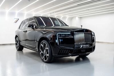 Rolls Royce Cullinan BLACK BADGE | GCC Specs | VIP SEATS | With Warranty and Service Contract