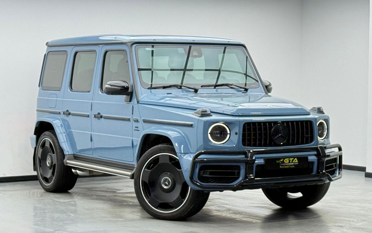 مرسيدس بنز G 63 AMG 4MATIC SUV 2023 Mercedes Benz G63 AMG G Manufaktur Night Package, 2028 Mercedes Warranty, Very Low K