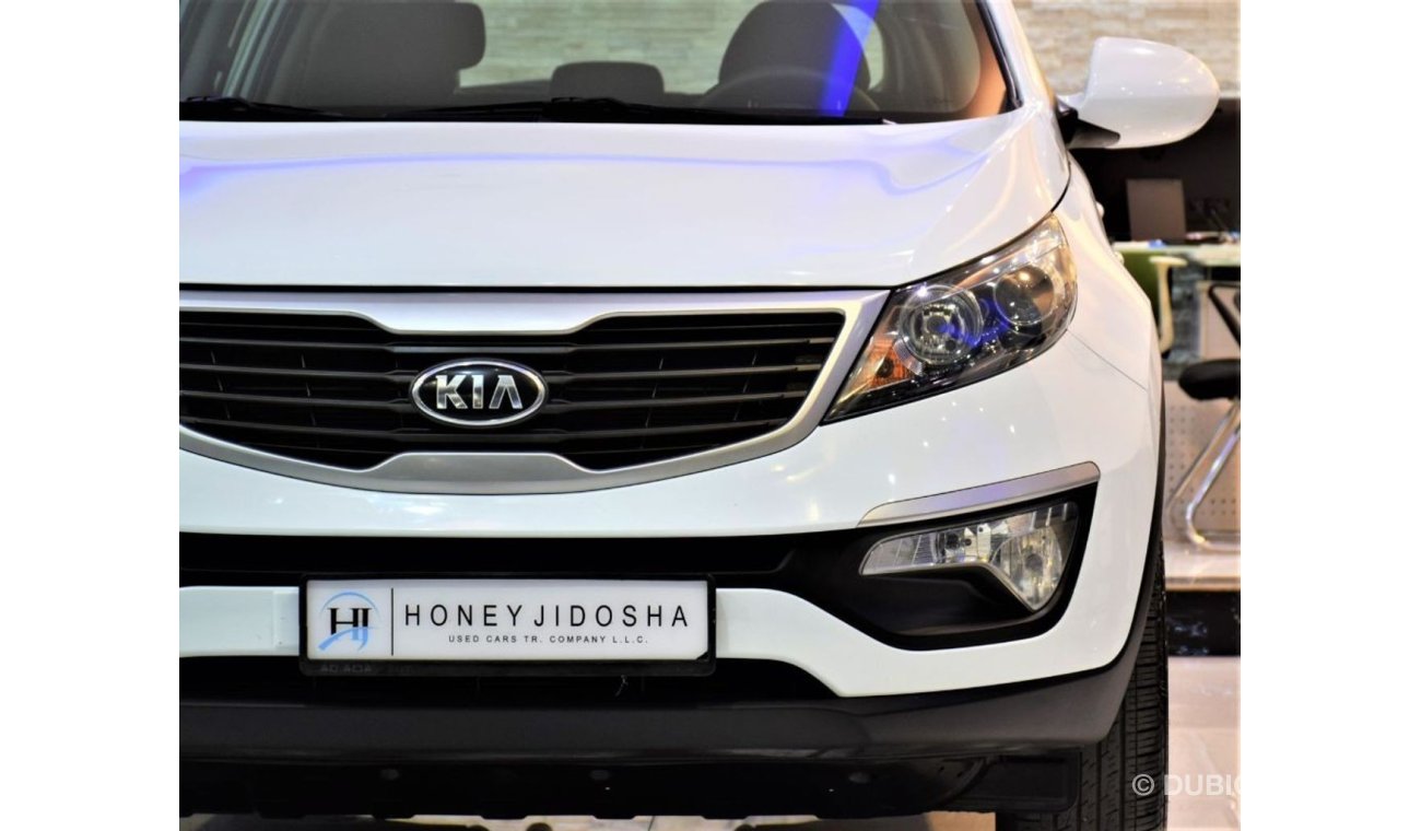 كيا سبورتيج ORIGINAL PAINT ( صبغ وكاله ) KIA Sportage 2014 Model! White Color! GCC Specs