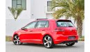 Volkswagen Golf | AED 1,351 Per Month | 0% DP | Excellent Condition!