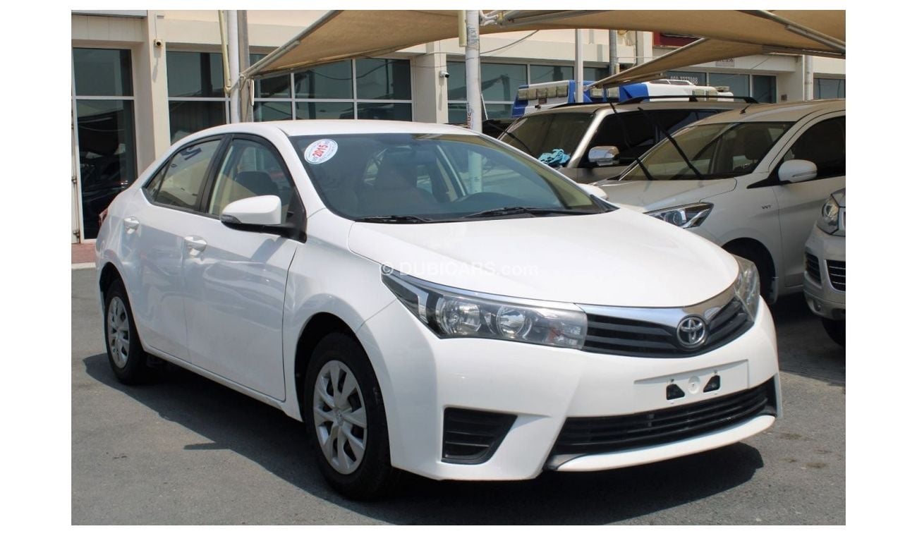 Toyota Corolla SE ACCIDENTS FREE - GCC - ENGINE 1600 CC - CAR IS IN PERFECT CONDITION INSIDE OUT