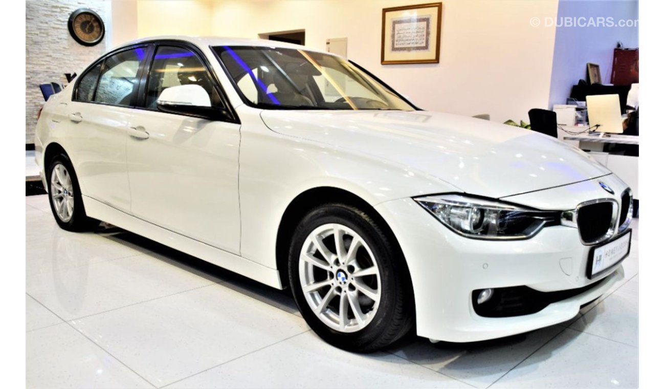 بي أم دبليو 320 ONLY 99000 KM!!!  BMW 320i 2013 Model!! White Color! GCC Specs