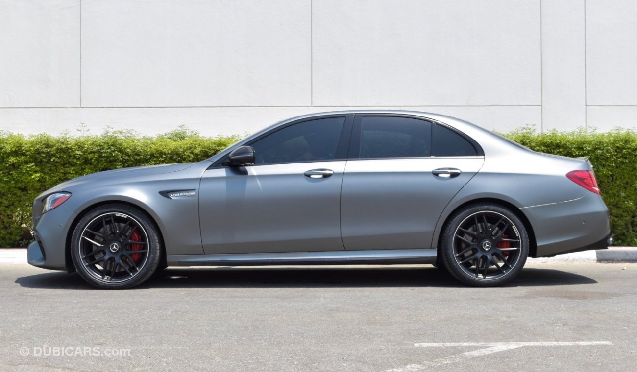 Mercedes-Benz E 63 AMG S 4 Matic / European Specifications