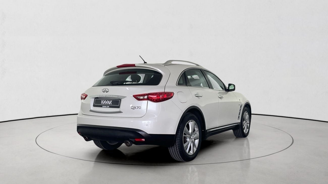 إنفينيتي QX70 3.7 V6 VVEL 4WD AUTO LUXURY | شامل الضمان | 0 ﺪﻔﻋﺓ ﺃﻮﻟﻯ