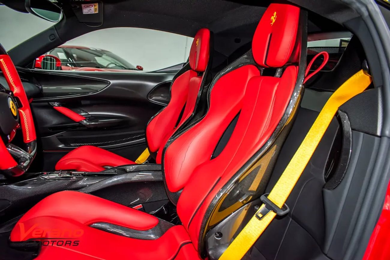 فيراري SF90 ستراديل SF90 Assetto Fiorano | Extended Carbon Spec | Al Tayer Service And Warranty | Full Spec