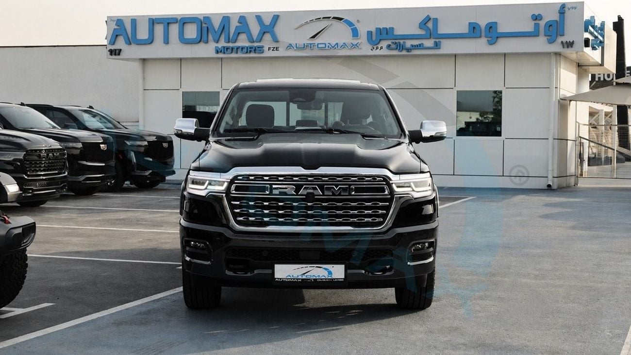 RAM 1500 (For Export , НА ЭКСПОРТ) PY 26/26 Limited Longhorn Crew Cab Hurricane H.O 3.0TT Без пробега