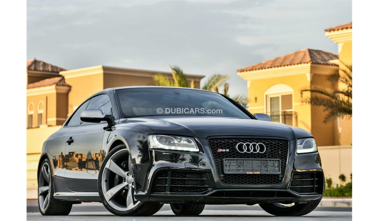 Audi RS5 4.2L V8 - 2011 - Under Warranty - AED 2,113 per month - 0% Downpayment