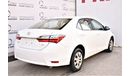 Toyota Corolla AED 1076 PM | 1.6L SE GCC DEALER WARRANTY