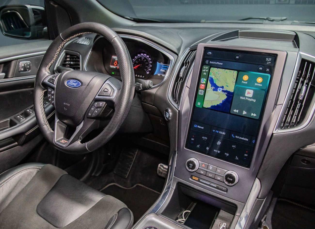 Ford Edge ST Black Exterior Package • Agency Warranty + Service Contract • GCC •