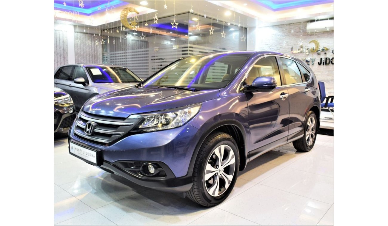 هوندا سي آر في AMAZING Honda CRV AWD 2013 Model!! in Blue Color! GCC Specs