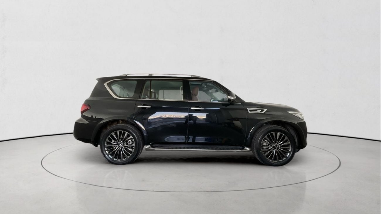 إنفينيتي QX80 LUXE SENSORY PROACTIVE 5.6 SENSORY PRO ACTIVE AUTO 4WD 8 SEATS | شامل الضمان | 0 ﺪﻔﻋﺓ ﺃﻮﻟﻯ