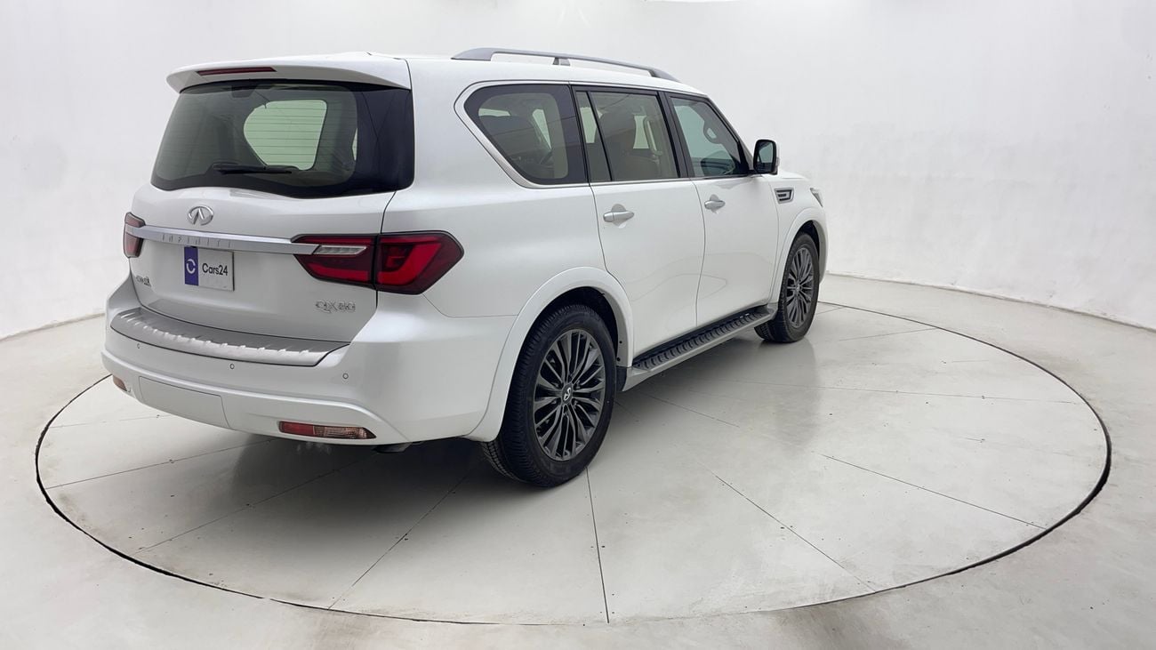 Infiniti QX80 Luxe 7st 5.6L 2023 LUXE | AED 2360/Month | 0 DP | 30 Day Return | Warranty | Service History