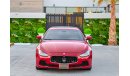 Maserati Ghibli SQ4 | 2,250 P.M | 0% Downpayment | Full Option | Perfect Condition!