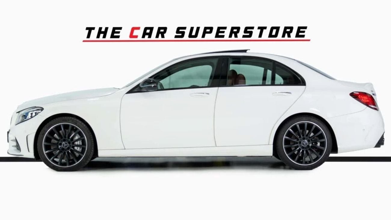 Mercedes Benz C43 AMG AMG SPORT GCC- -well maintained-high specifications-Night Package