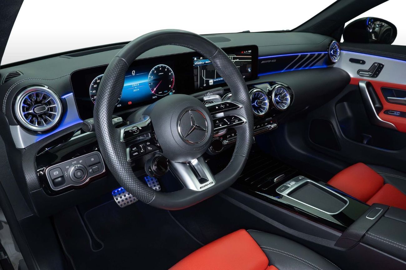 مرسيدس بنز CLA 35 AMG Gargash Mercedes-Benz Service and Warranty Package | 0% Downpayment | AED 3,162 P/M