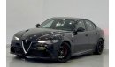 Alfa Romeo Giulia Quadrifoglio 2018 Alfa Romeo Giulia, Agency Warranty + Service Contract, GCC