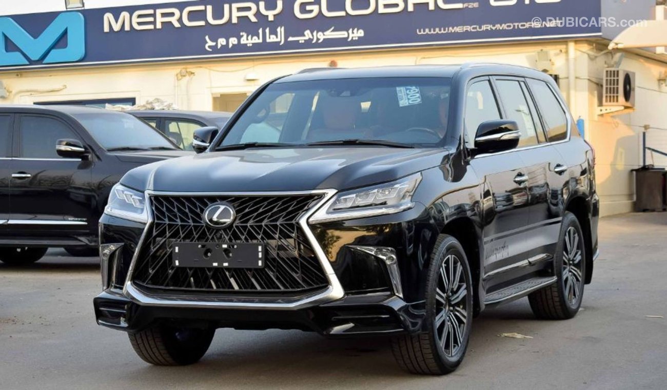 لكزس LX 570 Super Sport 5.7L Petrol Full Option with MBS Autobiography VIP Massage Seat with Samsung Digital Saf