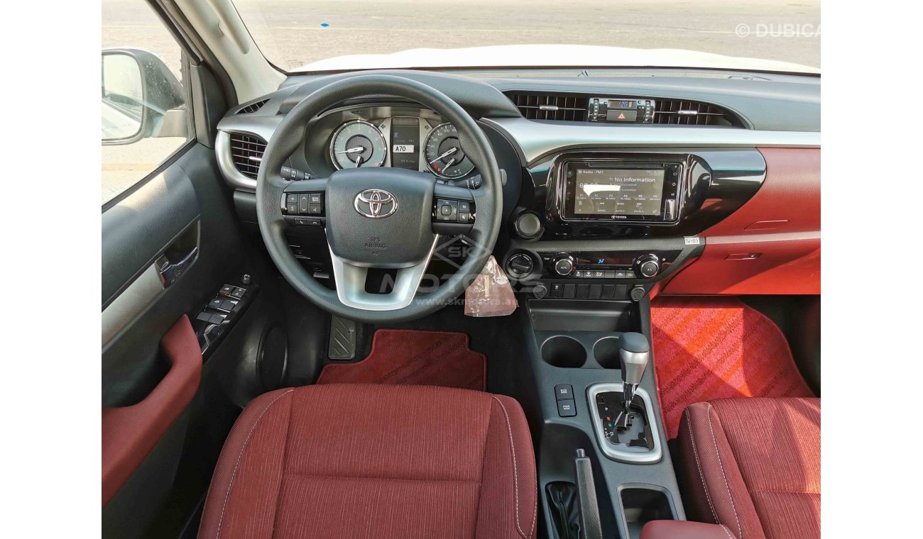 Toyota Hilux 2.7L PETROL,AUTOMATIC, 4WD, REAR CAMERA, LED HEADLIGHTS (CODE # THFO01)