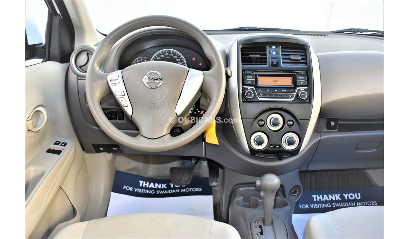 Nissan Sunny 1.5L SV 2019 GCC SPECS DEALER WARRANTY