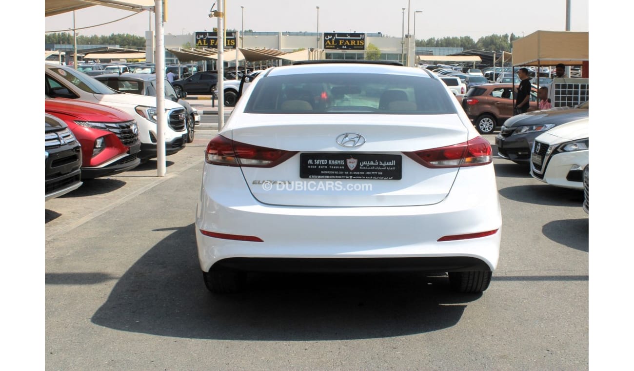 Hyundai Elantra GL High HYUNDAI ELANTRA 2017 - FULL OPTION - ENGINE 1600 CC - ACCIDENTS FREE - GCC