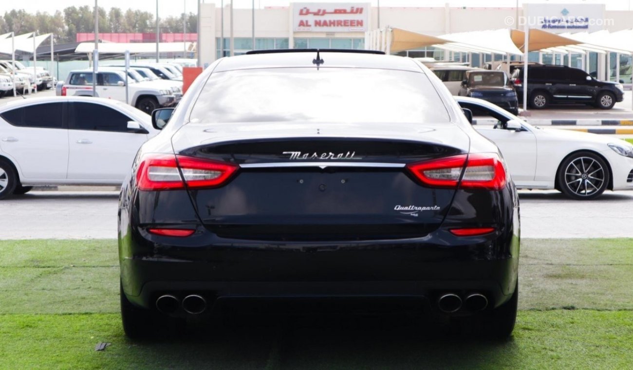 Maserati Quattroporte خليجي مالك واحد تشيكات وصبغة وكالة شرط الفحص ضمان لغاية 2023