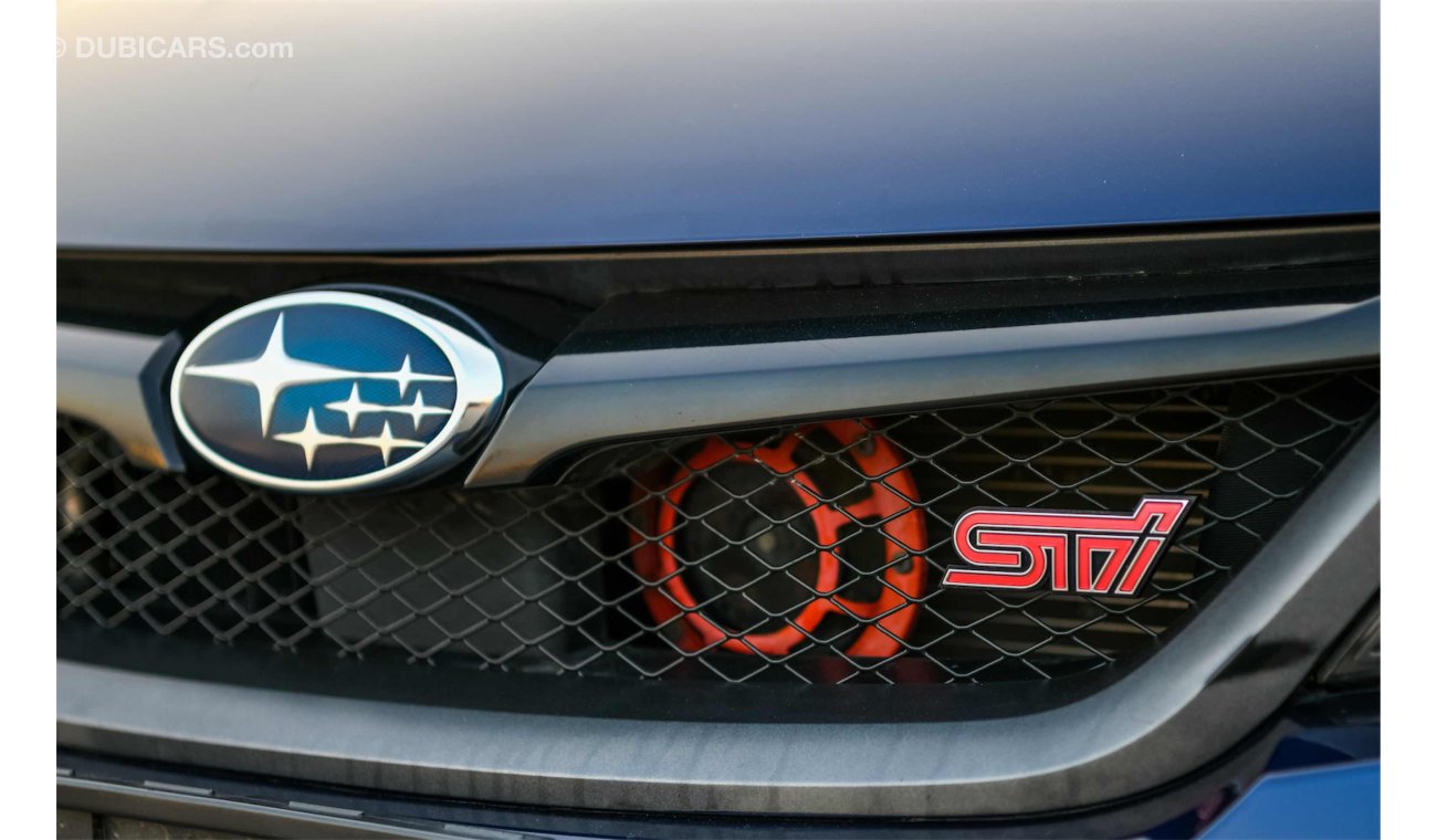 Subaru Impreza WRX STI- GCC - AED 1,658 Per Month - 0% Down Payment