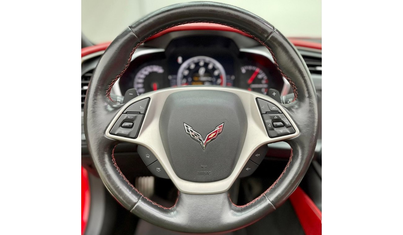 شيفروليه كورفت 2015 Chevrolet Corvette Stingray Z51 3LT, Full Service History, Warranty, GCC