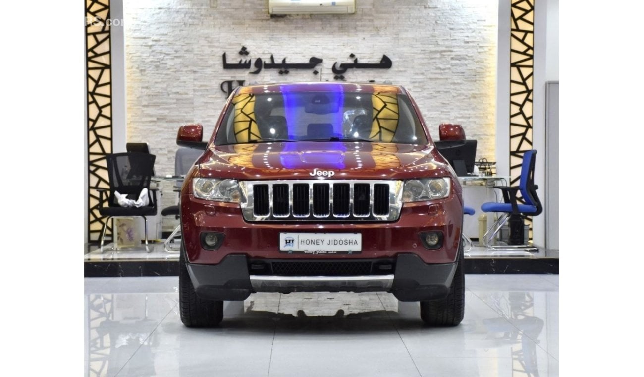 جيب جراند شيروكي EXCELLENT DEAL for our Jeep Grand Cherokee Limited 4x4 ( 2013 Model ) in Red Color GCC Specs