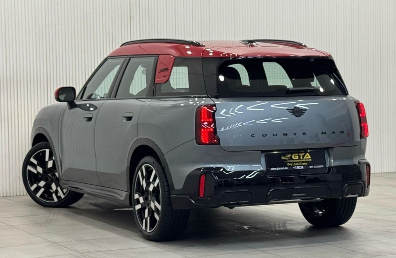 Mini Cooper S Countryman All4 2024 Mini Countryman S JCW All4, 2027 Mini Warranty + Service Pack, Very Low Kms, GCC