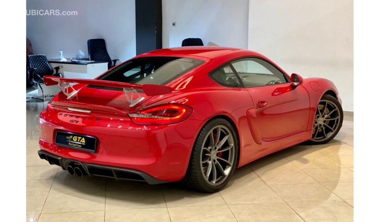 Porsche Cayman GT4 2016 Porsche Cayman GT4, Full Porsche Service History, Warranty, GCC