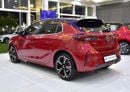 Opel Corsa ELEGANCE EXCELLENT DEAL for our Opel Corsa 1.2L ( 2023 Model ) in Red Color GCC Specs