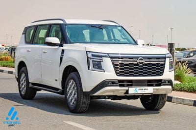 نيسان باترول LE T2 3.5L V6 AWD 9AT 2026 | 8-Seater | Power Tailgate | 18” Alloy Wheels | Full Safety