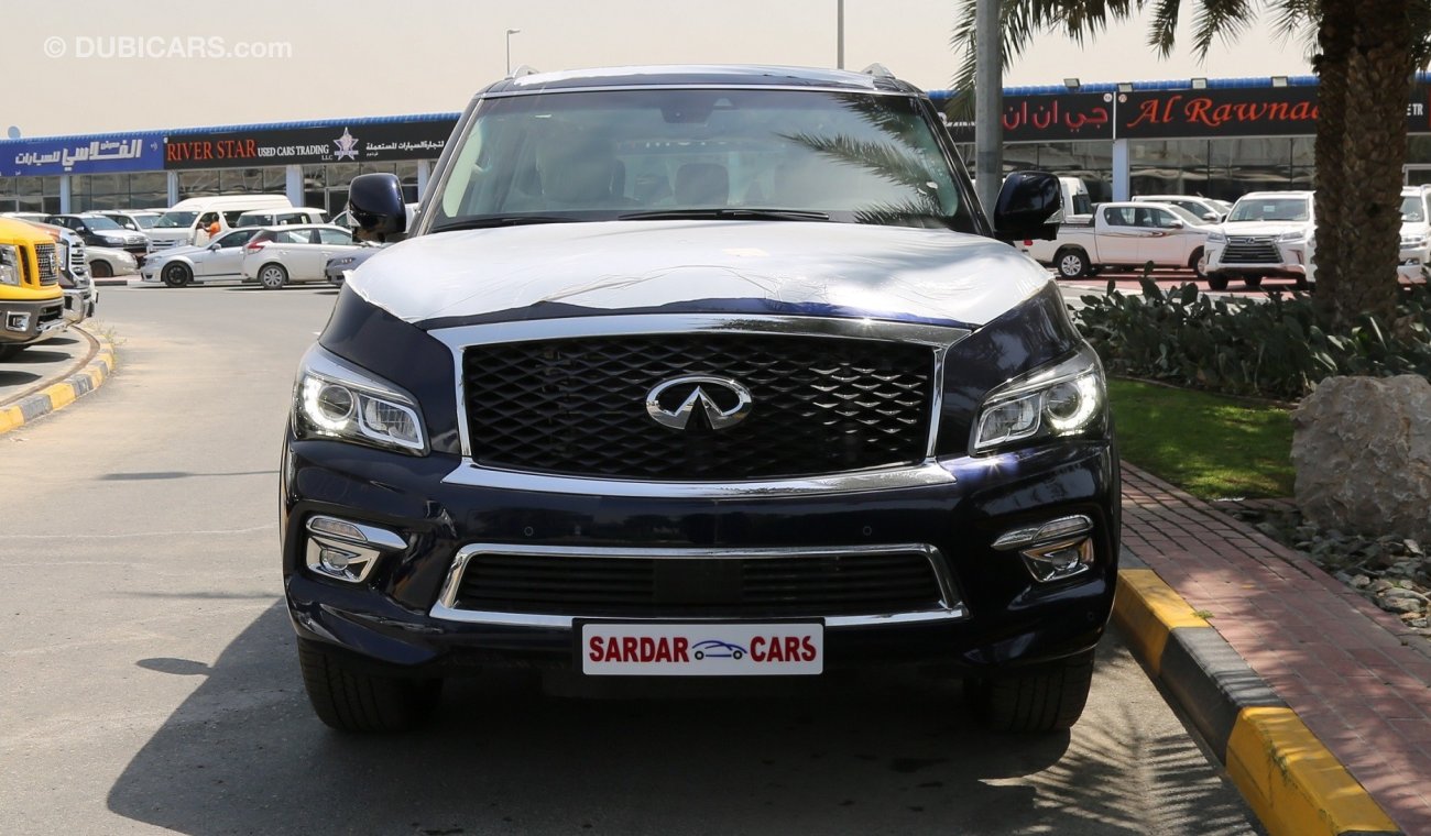 إنفينيتي QX80 5 yrs Unlimited Warranty